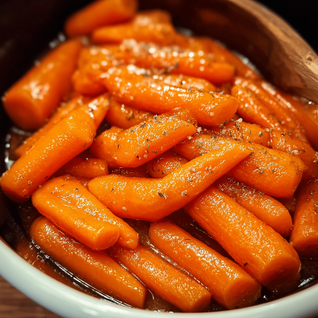 Effortless Slow Cooker Glazed Carrots: Your Hands-Off Holiday Side